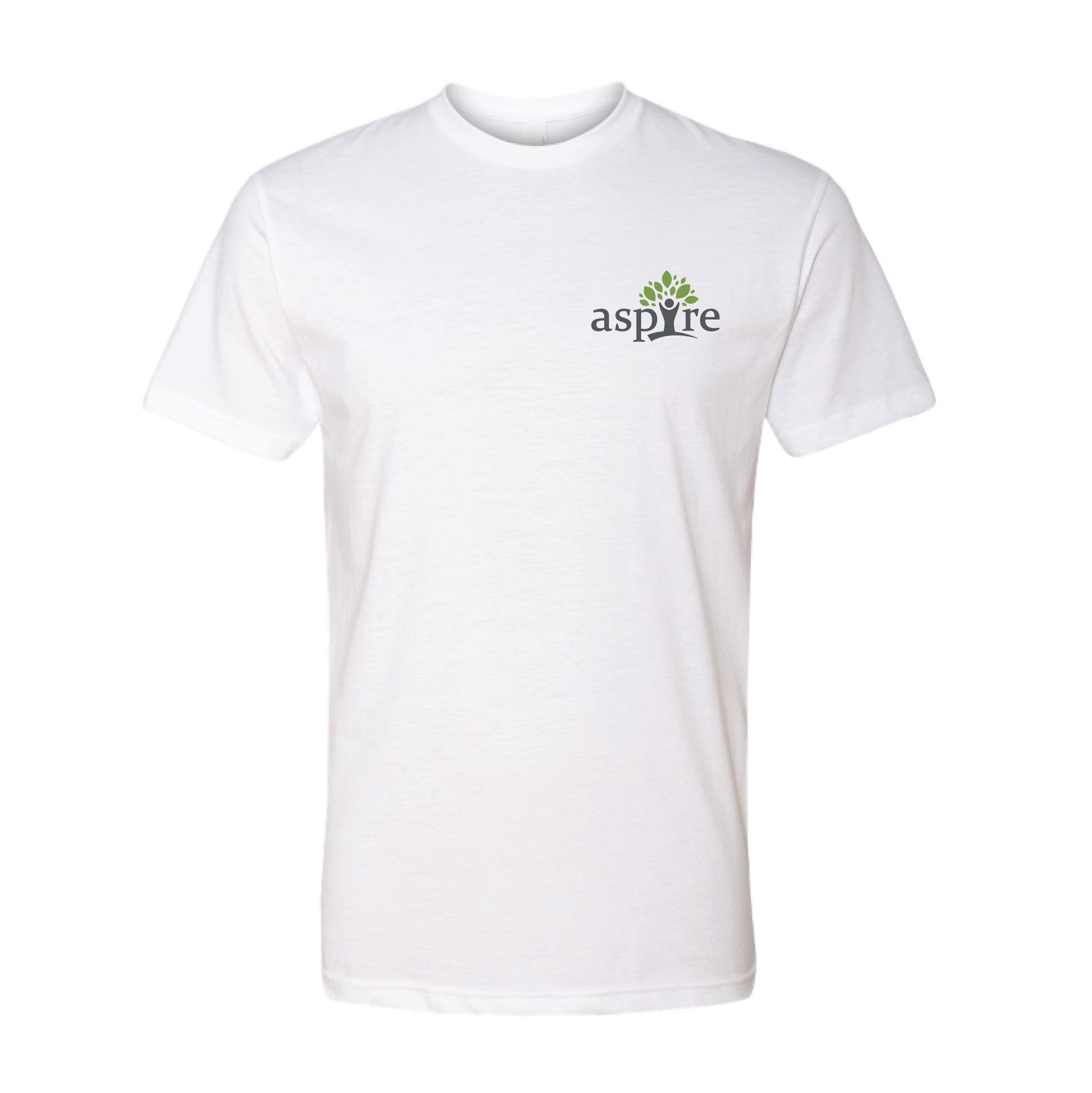 T-Shirt - White – Aspire Merch Shop