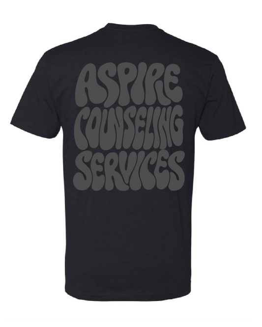 Black Groovy Print